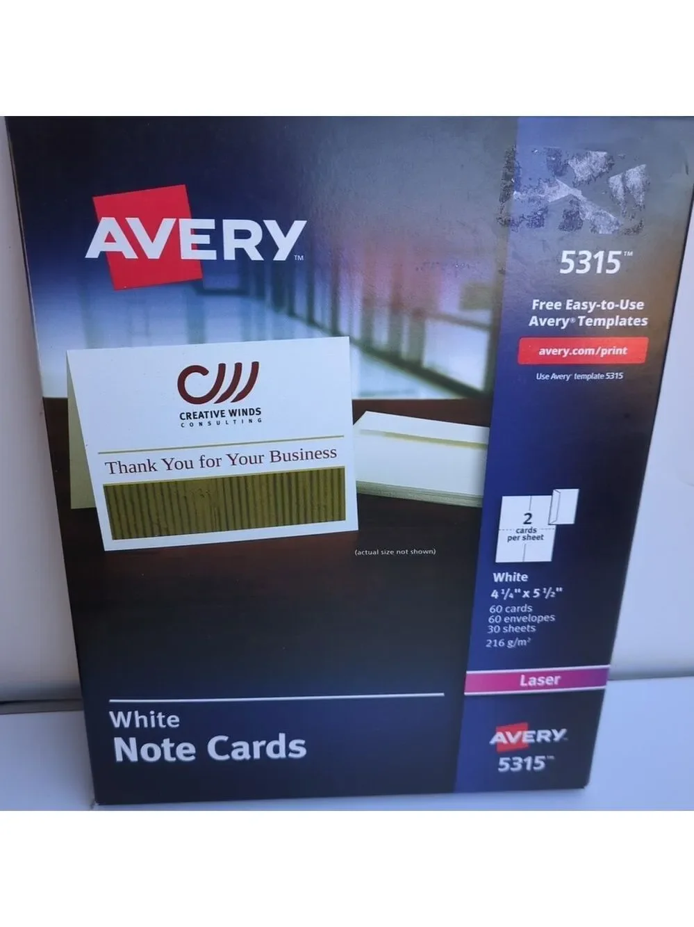 Avery scored 60 templates